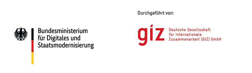 Bundesministerium für Digitales und Staatsmodernisierung – durchgeführt von der Deutschen Gesellschaft für Internationale Zusammenarbeit (GIZ) GmbH